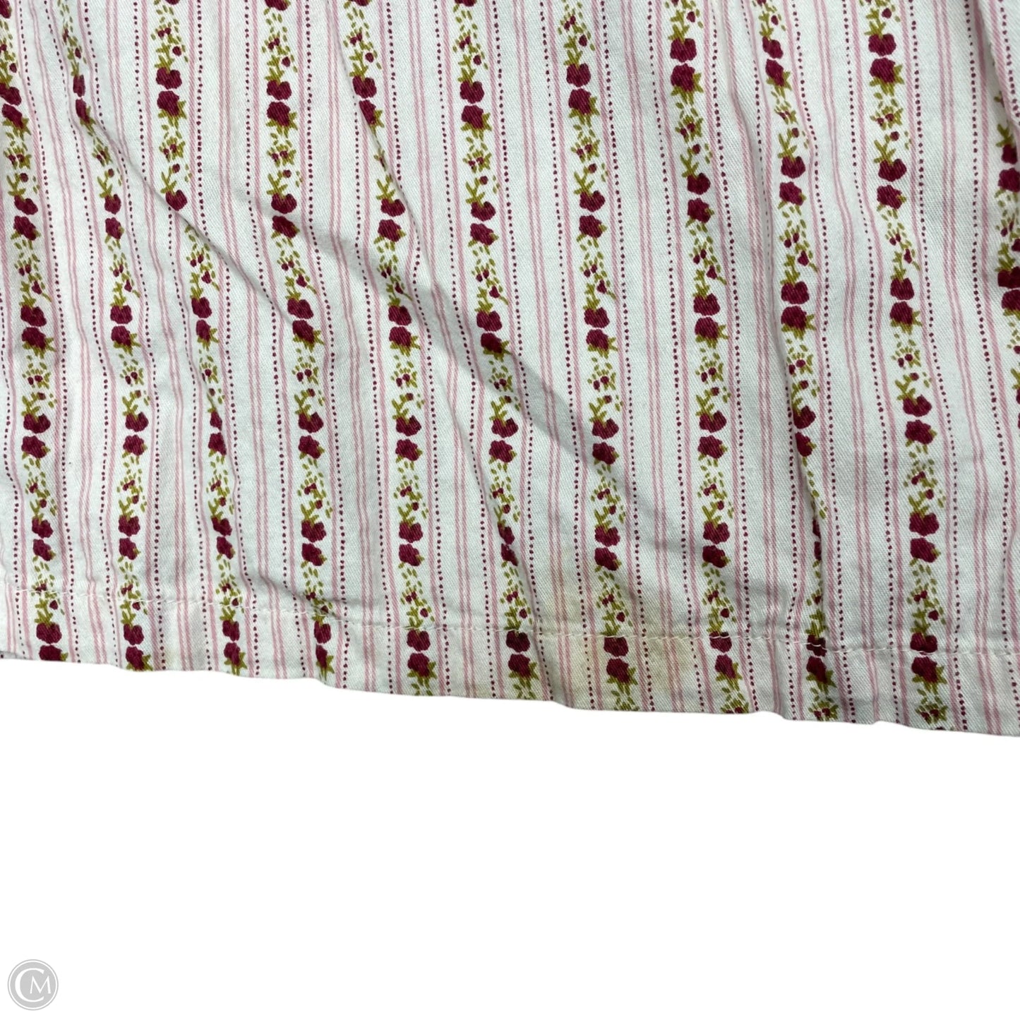 Pants Set 2pc By Out From Under In Pink & White, Size: S