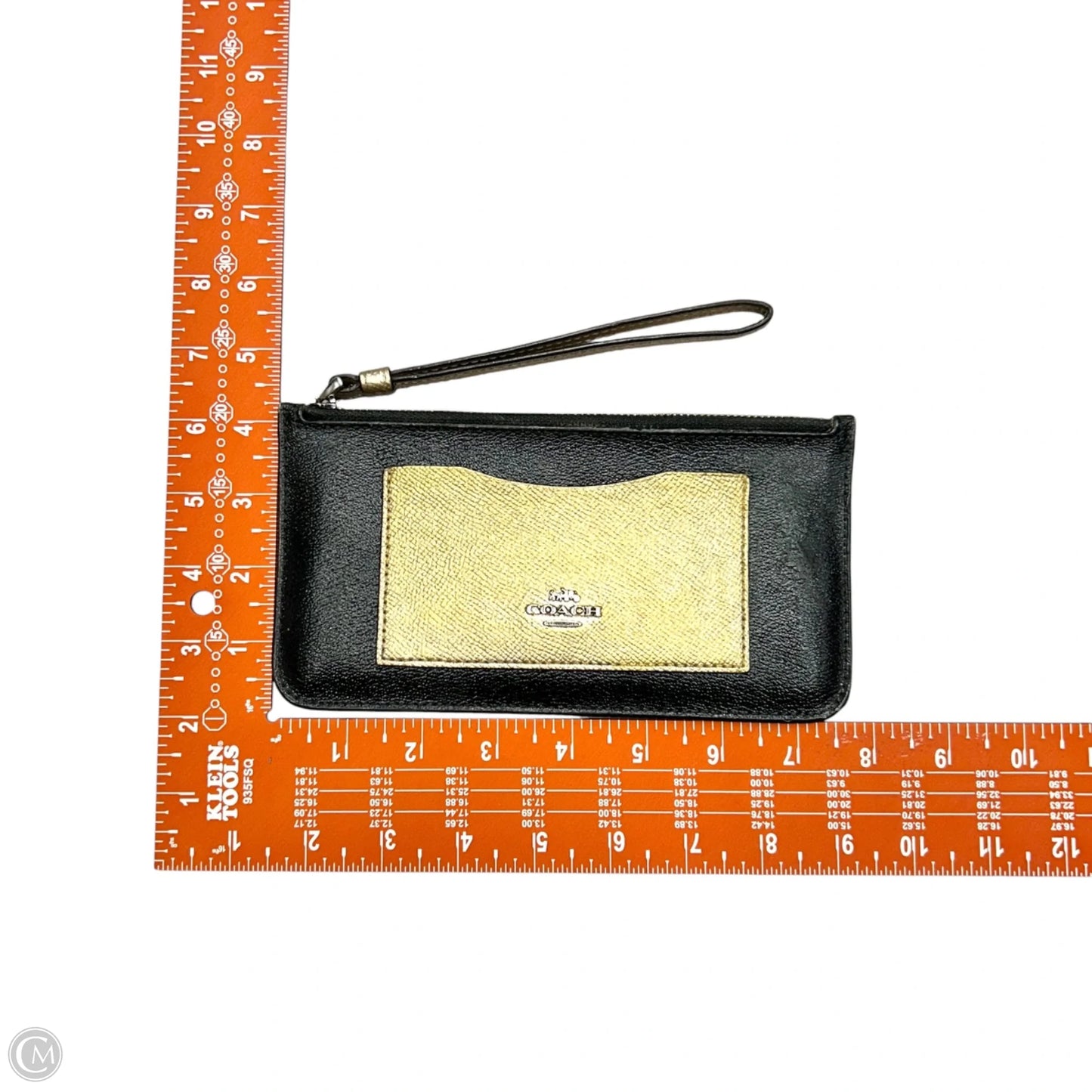 Wristlet Designer By Coach, Size: Medium