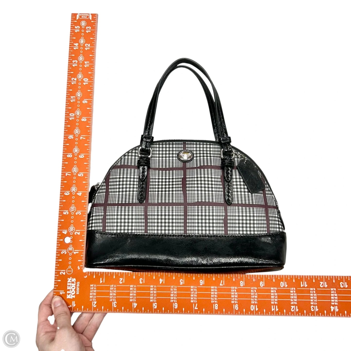 Handbag Designer By Coach, Size: Small