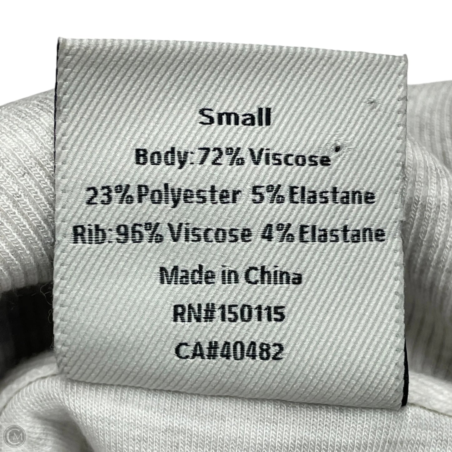 Athletic Sweatshirt Crewneck By Varley In Grey, Size: S