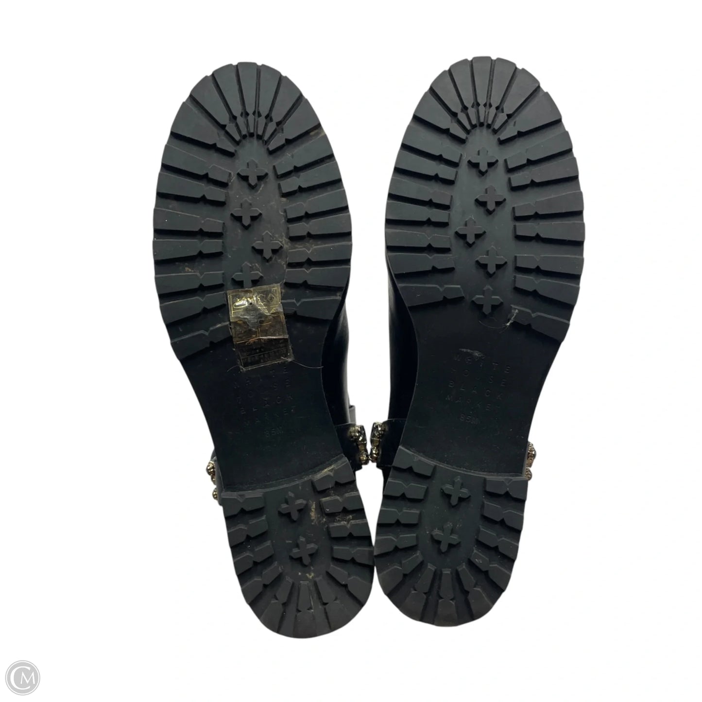 Boots Ankle Heels By White House Black Market In Black, Size: 8.5