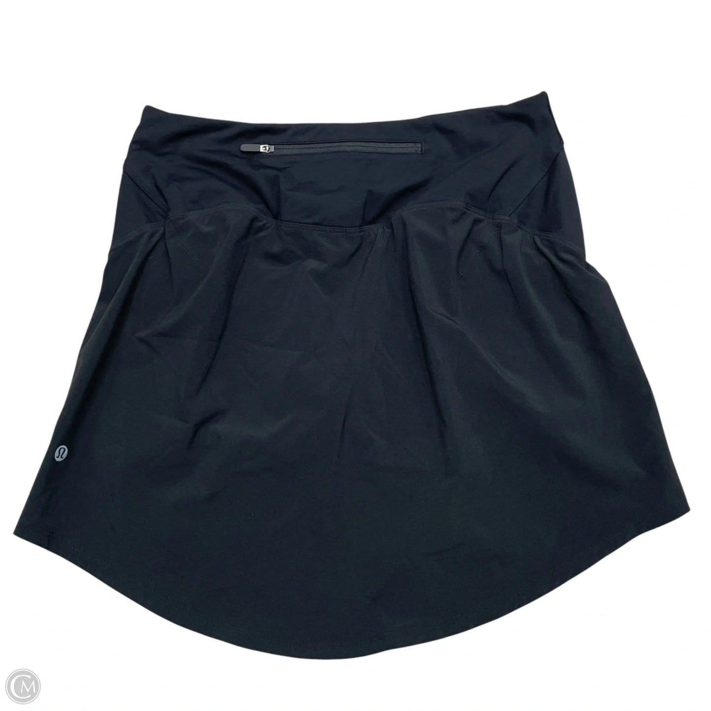 Athletic Skort By Lululemon In Black, Size: S