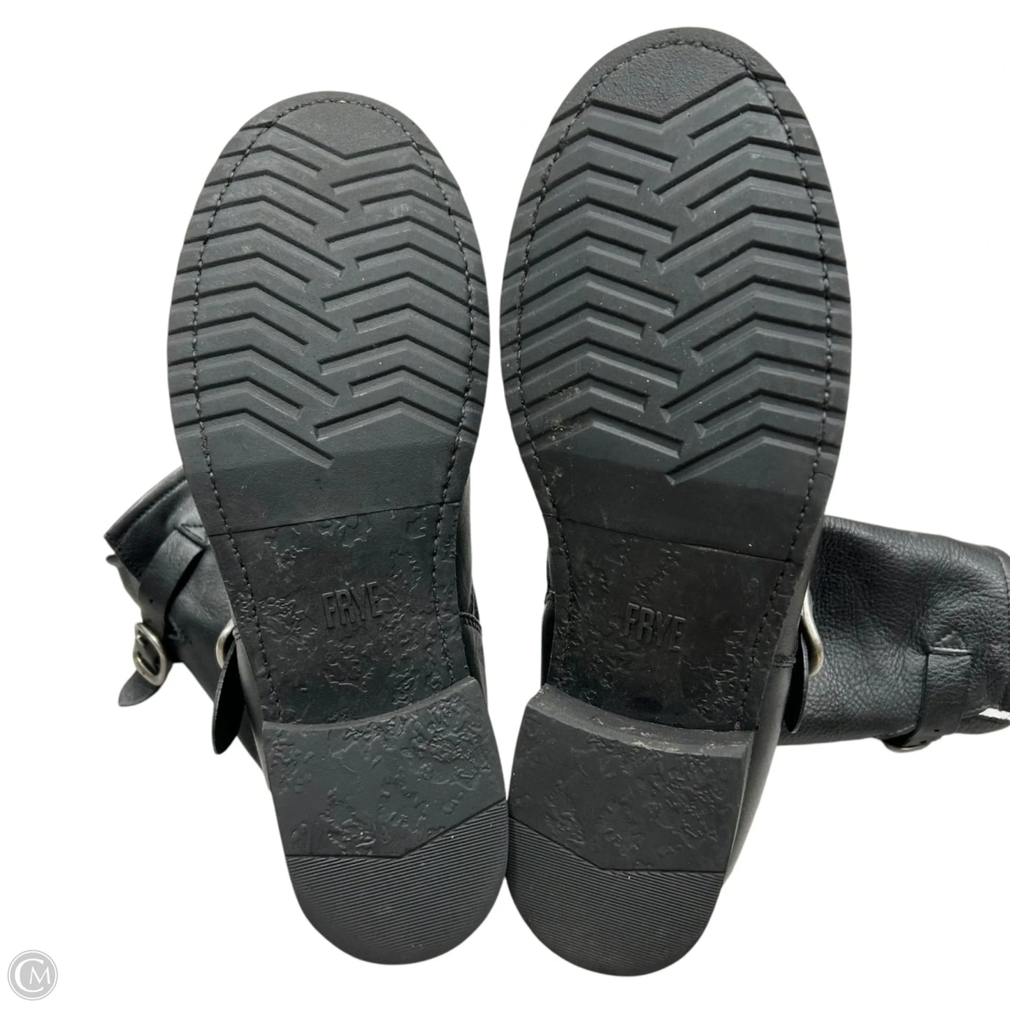 Boots Designer By Frye In Black, Size: 10