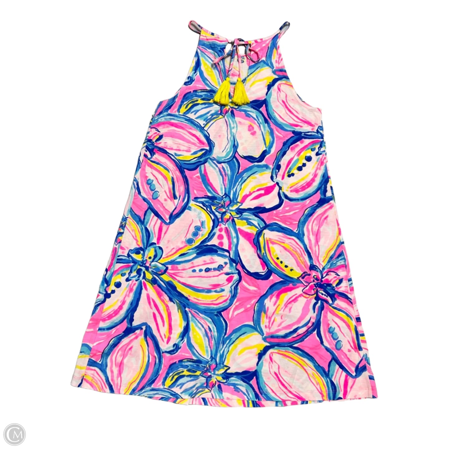 Dress Designer By Lilly Pulitzer In Flowered, Size: Xxs