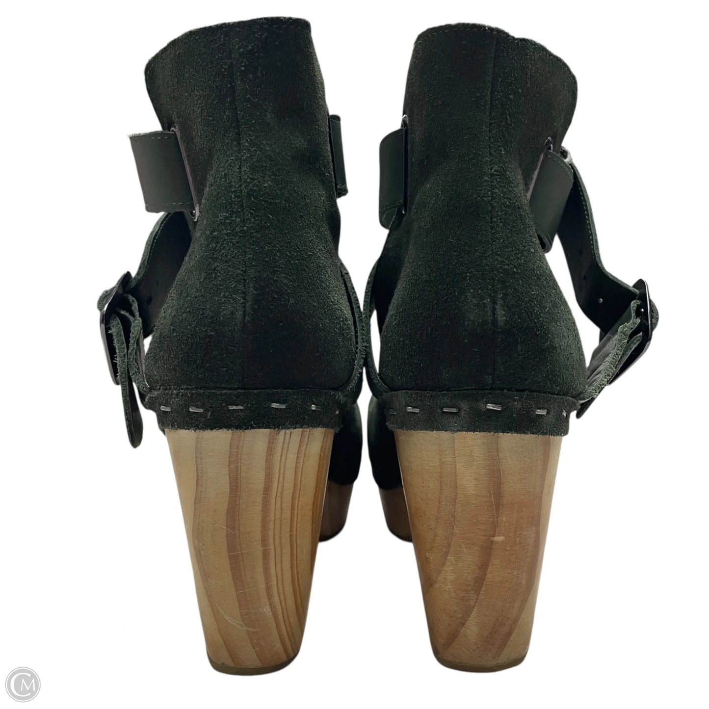 Boots Ankle Heels By Free People In Green, Size: 7