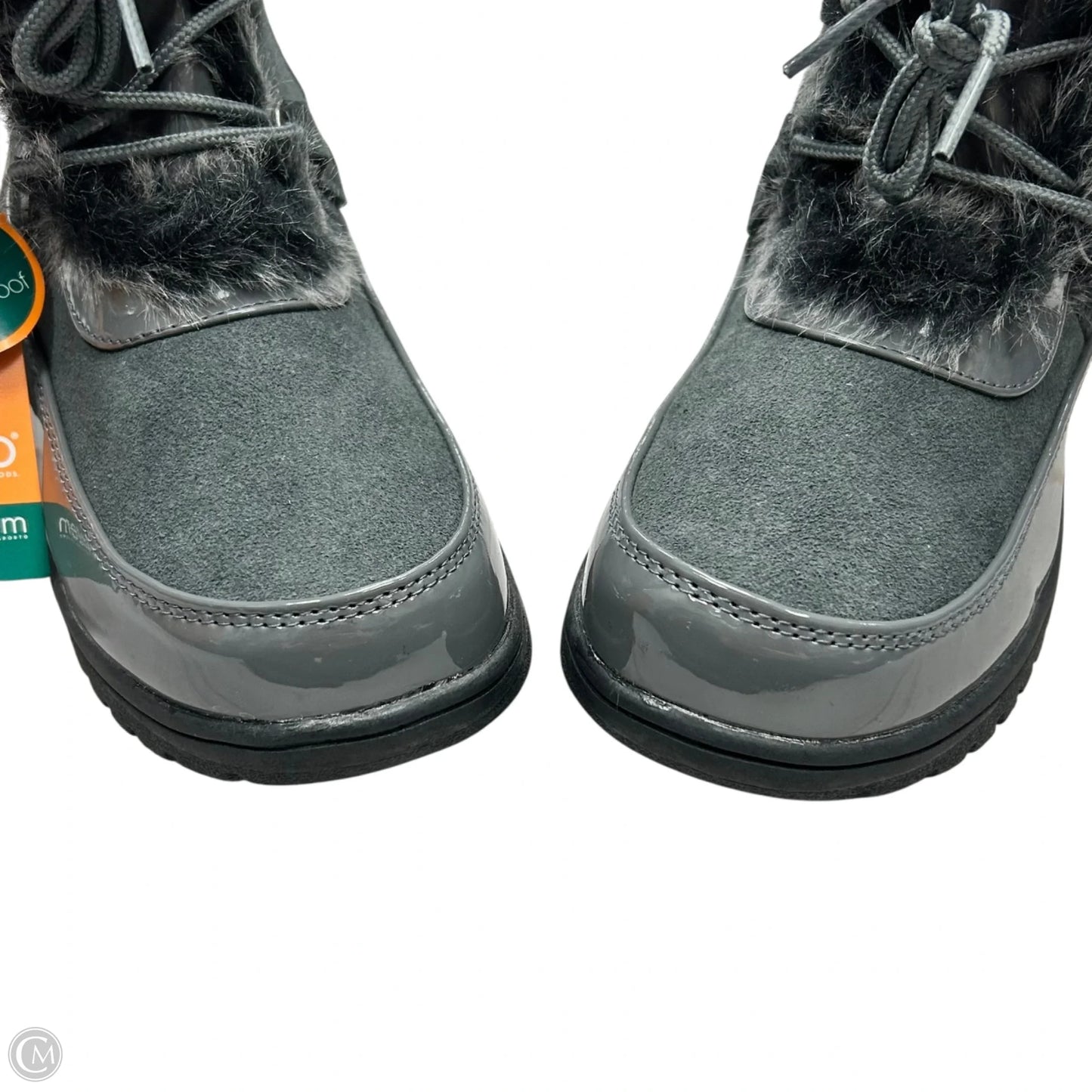 Boots Snow By Sporto In Grey, Size: 9.5
