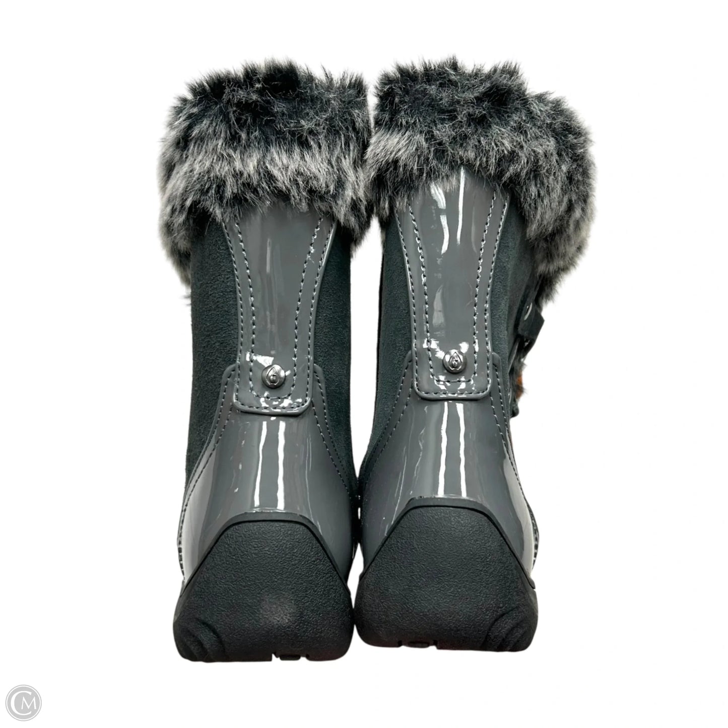 Boots Snow By Sporto In Grey, Size: 9.5