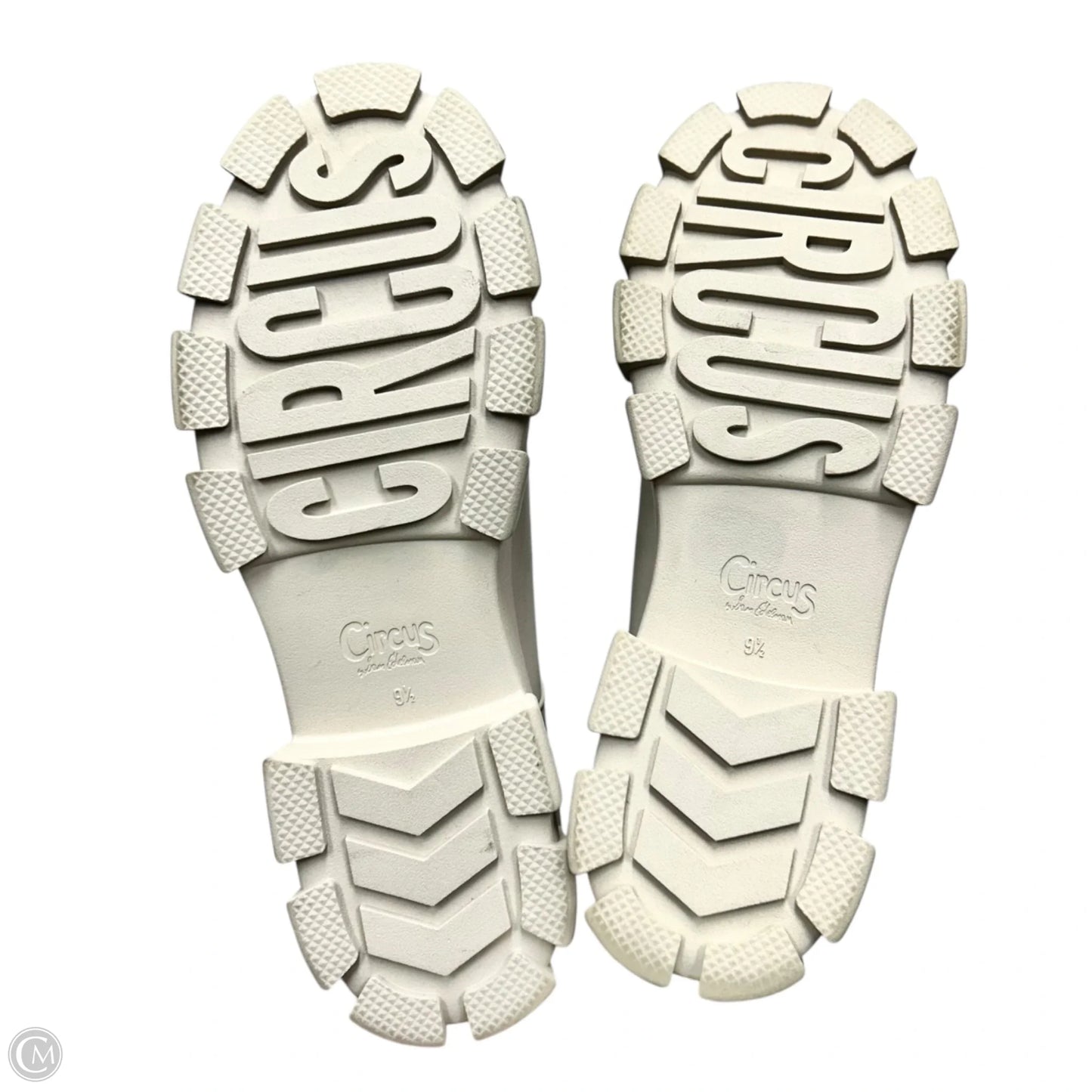 Boots Knee Heels By Circus By Sam Edelman In Beige, Size: 9.5