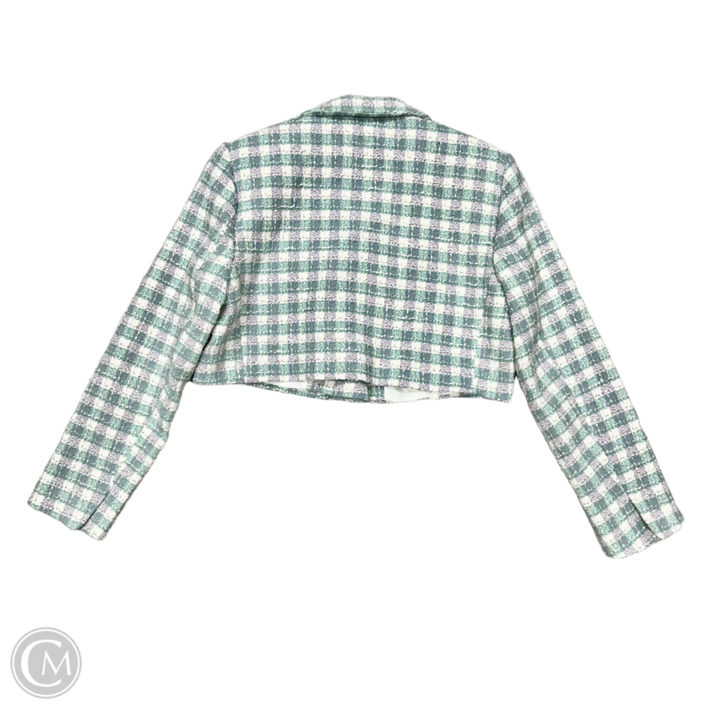 Blazer By Zara In Plaid Pattern, Size: Xxl