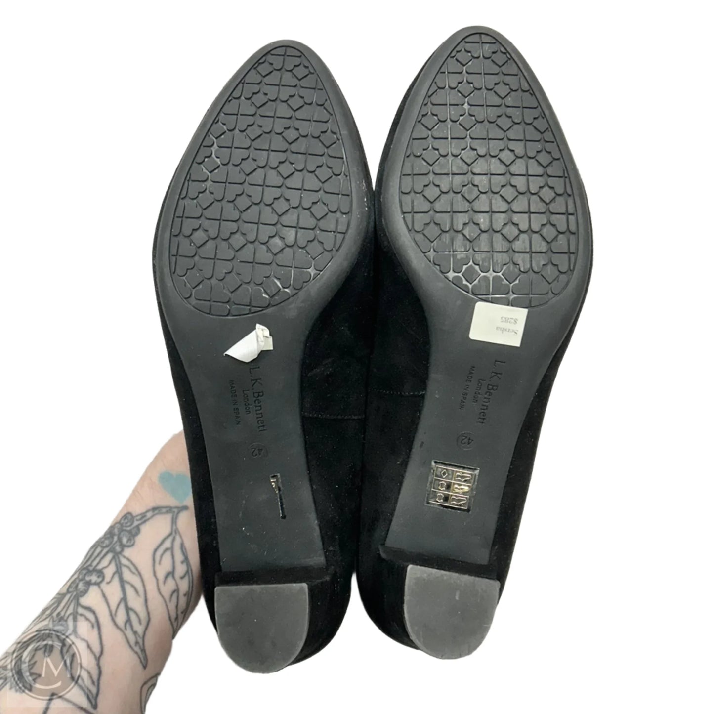 Shoes Heels Block By Lk Bennett In Black, Size: 11