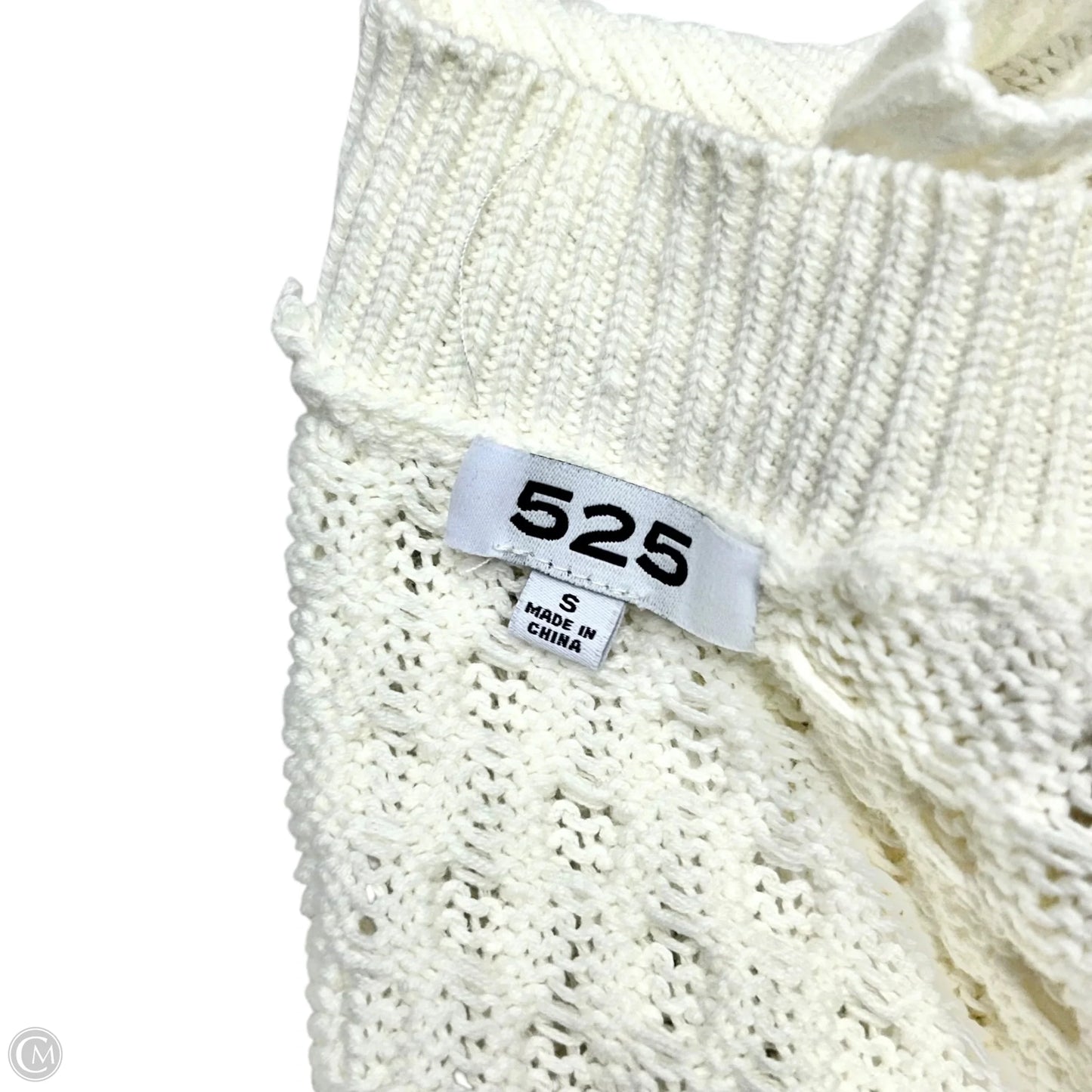 Sweater By 525 In Ivory, Size: S