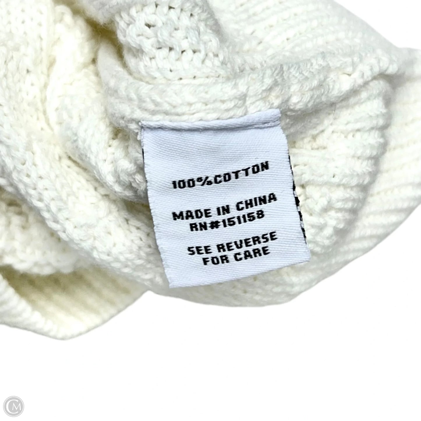 Sweater By 525 In Ivory, Size: S