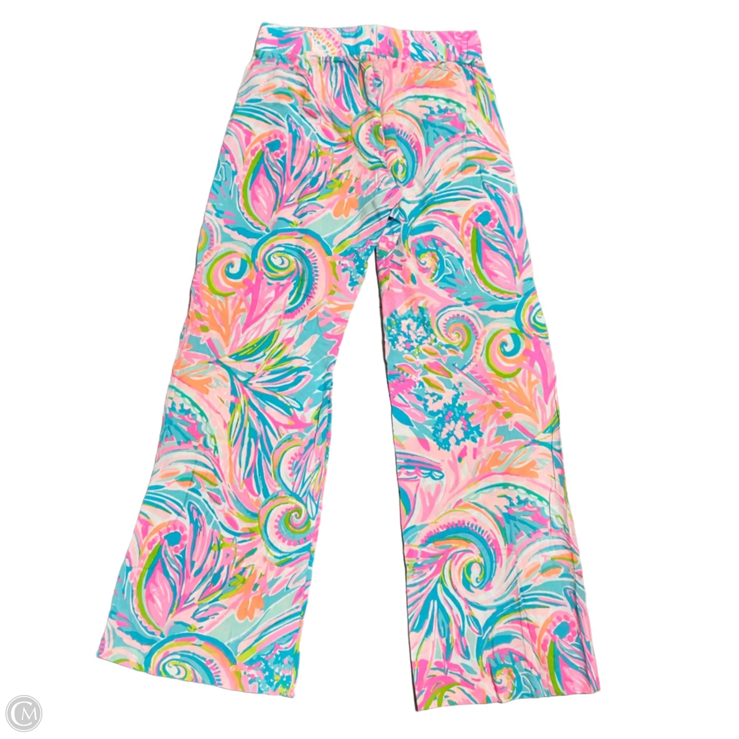 Pants Designer By Lilly Pulitzer In Blue & Pink, Size: S