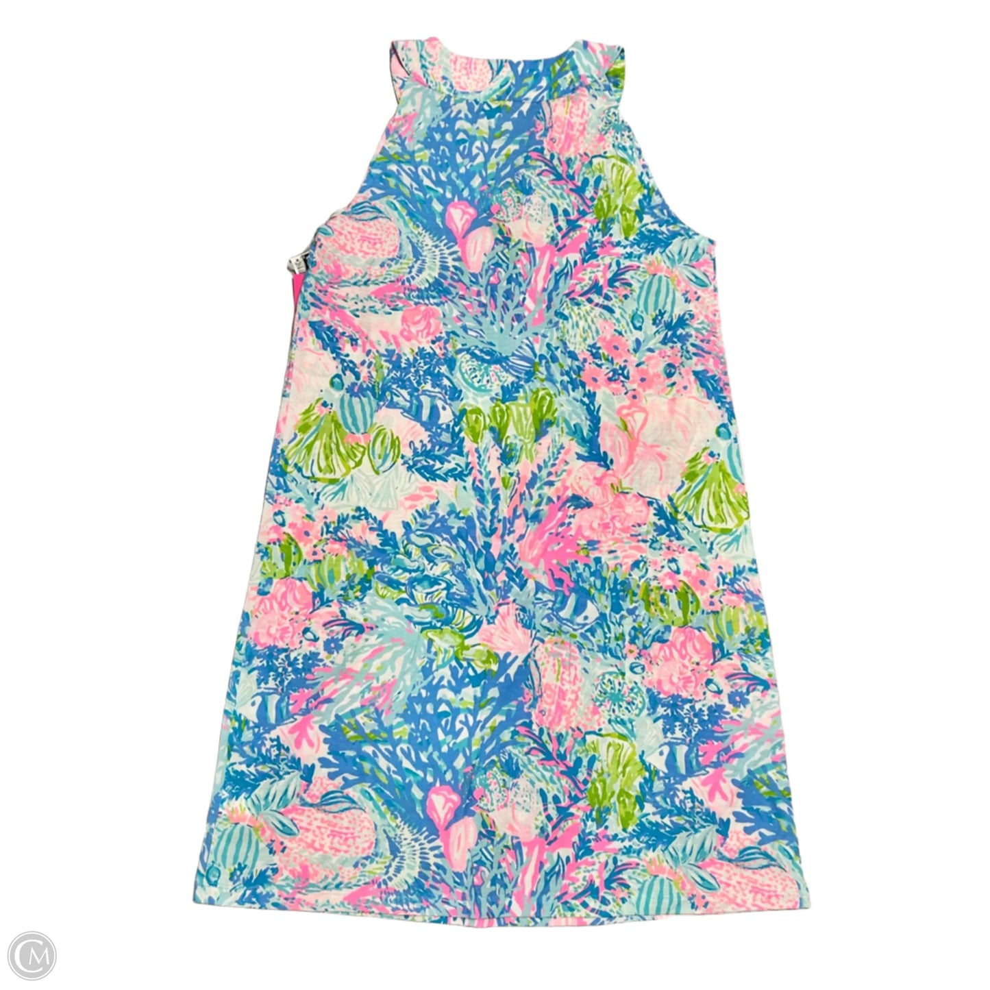 Dress Designer By Lilly Pulitzer In Blue & Pink, Size: S