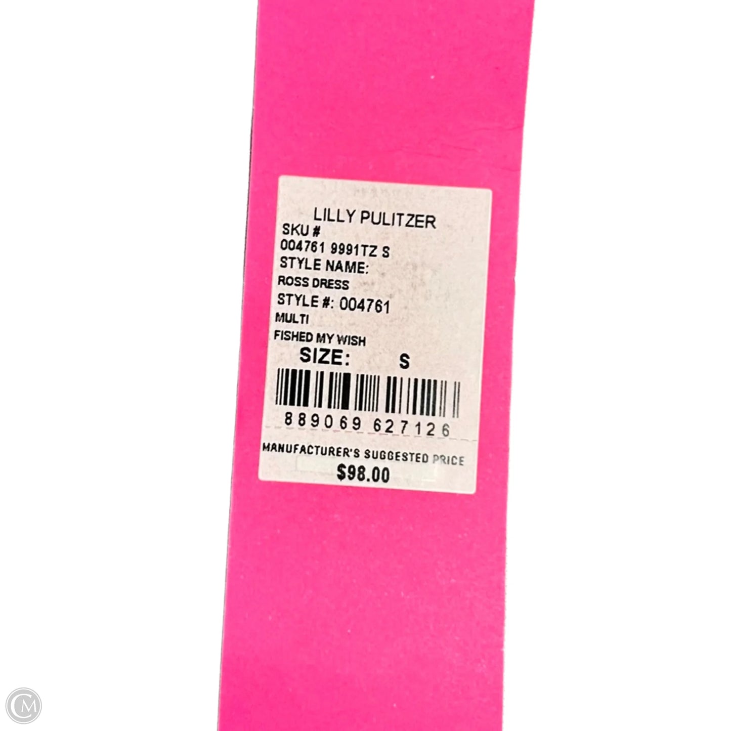 Dress Designer By Lilly Pulitzer In Blue & Pink, Size: S
