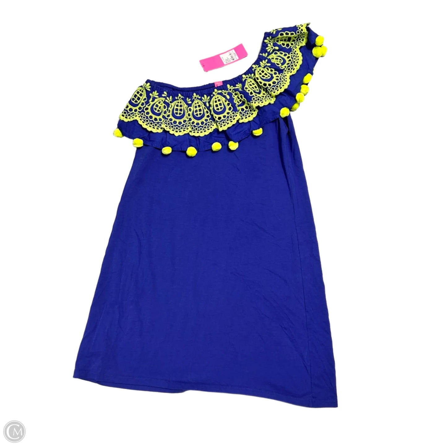 Dress Designer By Lilly Pulitzer In Blue & Green, Size: S