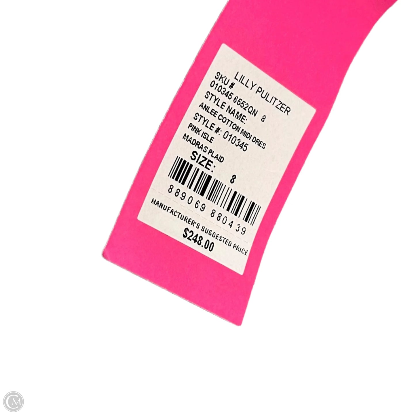 Dress Designer By Lilly Pulitzer In Orange & Pink, Size: M