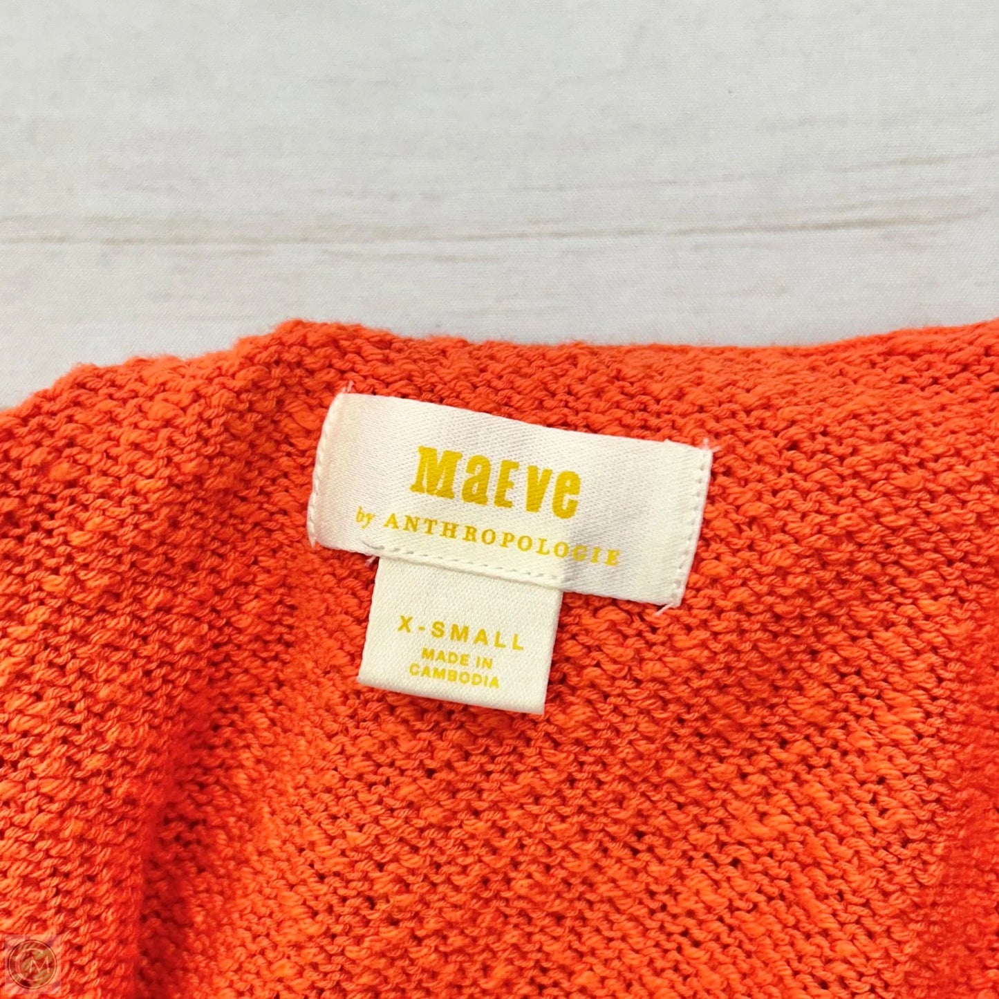 Sweater By Maeve In Orange, Size: Xs