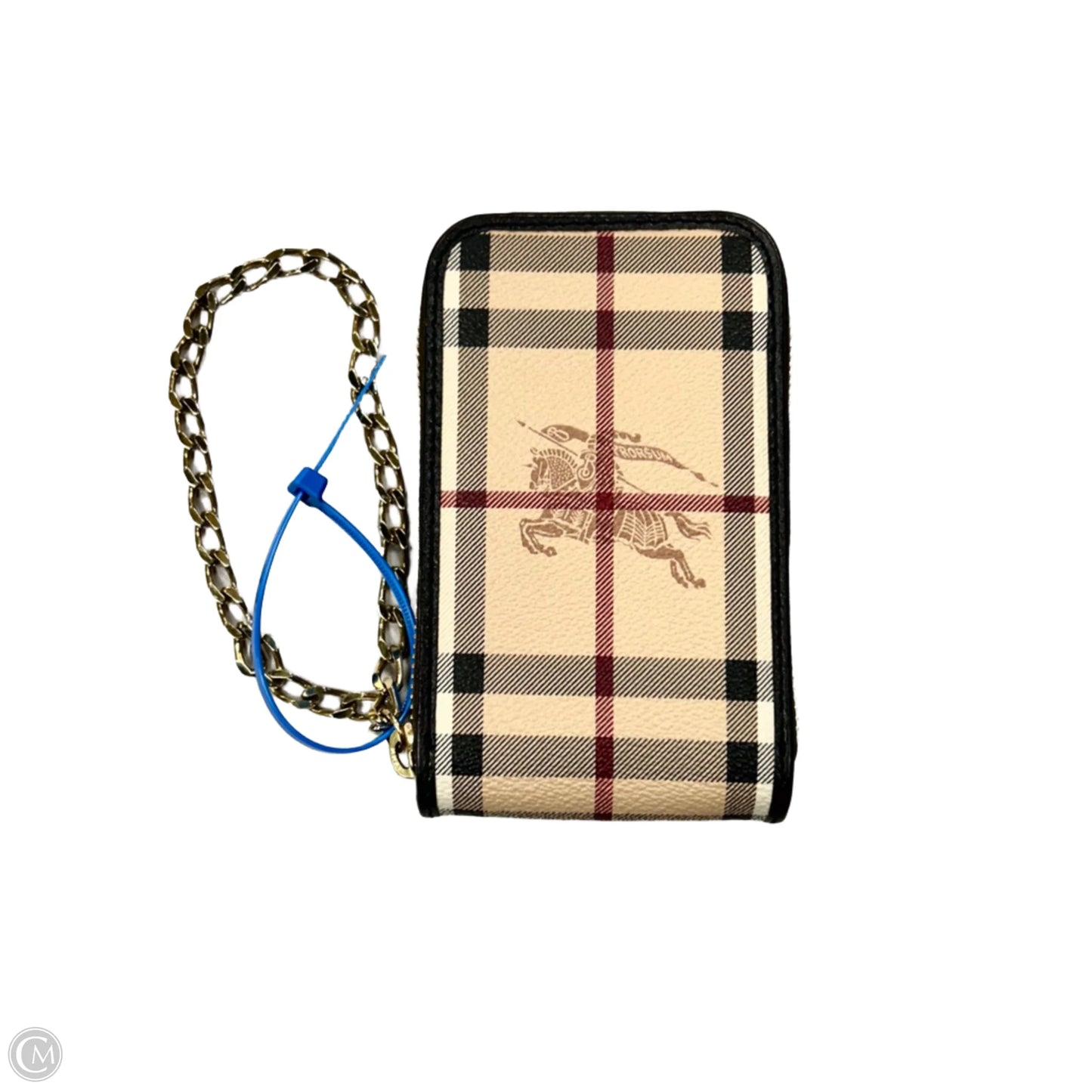 Wristlet Luxury Designer By Burberry, Size: Medium