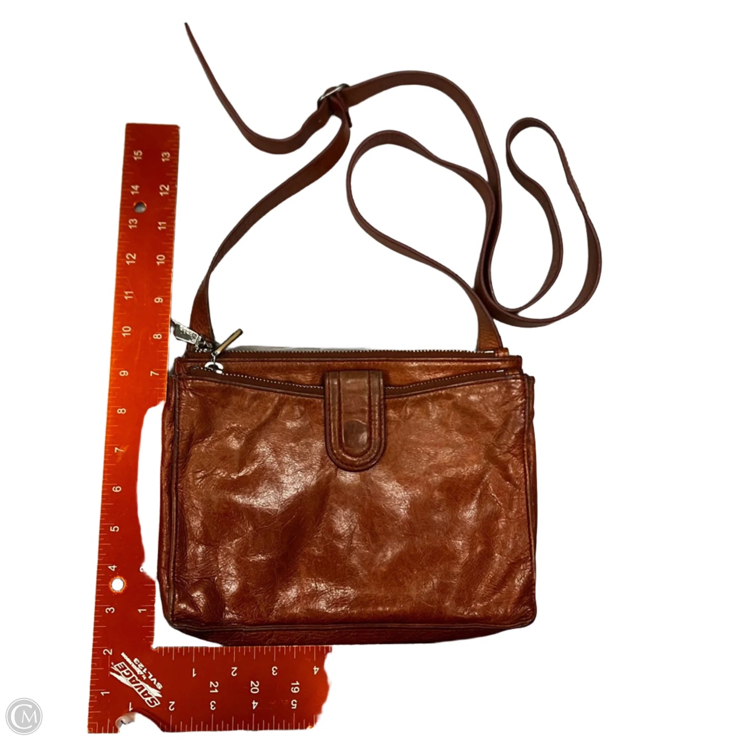 Crossbody Leather By Hobo Intl, Size: Medium