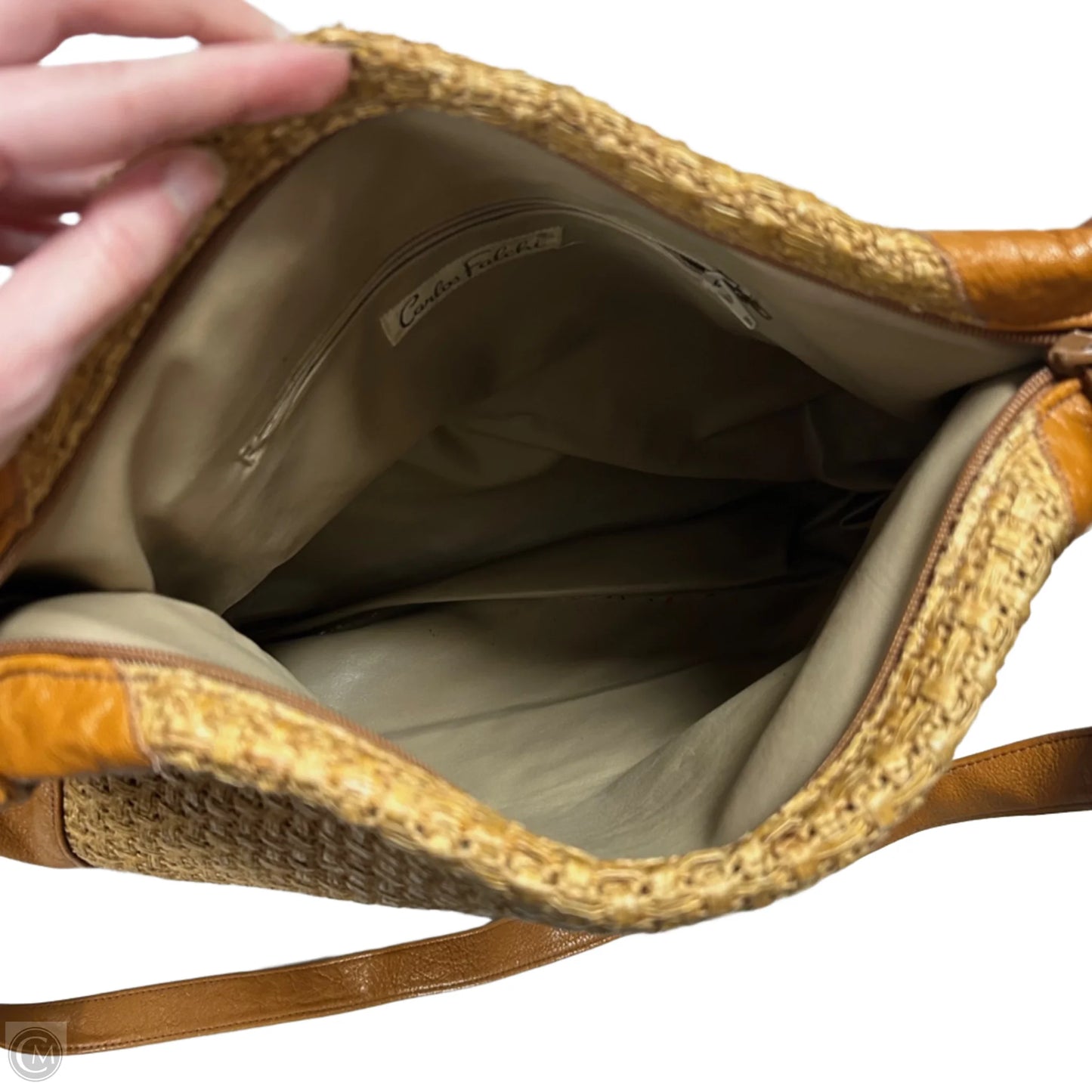 Tote By Carlos Falchi, Size: Large