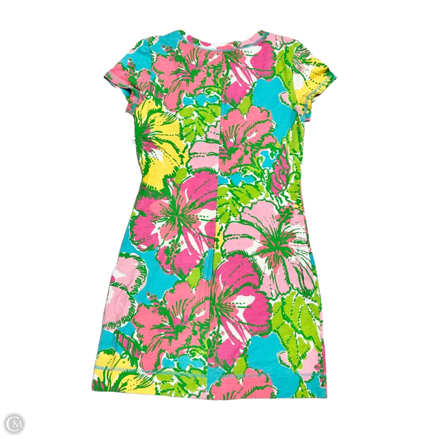 Dress Designer By Lilly Pulitzer In Floral Print, Size: S