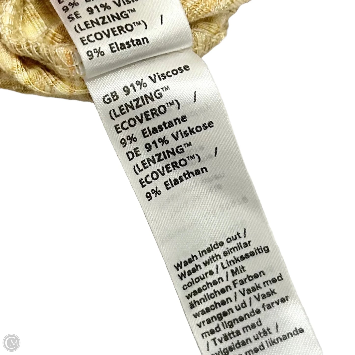 Dress Casual Midi By Samose Samose In Yellow, Size: S