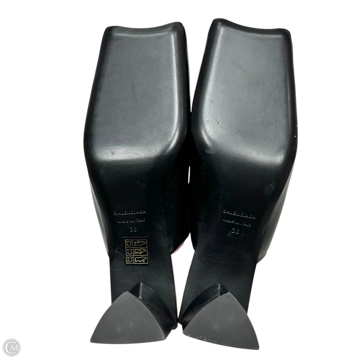 Shoes Luxury Designer By Balenciaga In Black, Size: 8