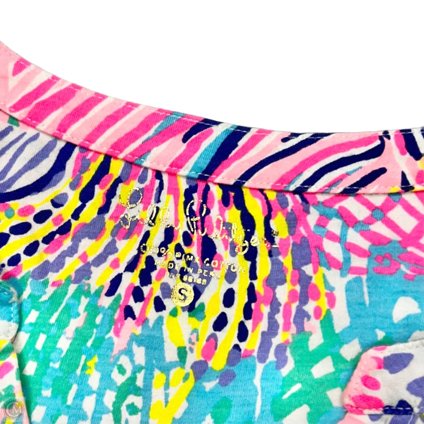Dress Designer By Lilly Pulitzer In Pink & Purple, Size: S