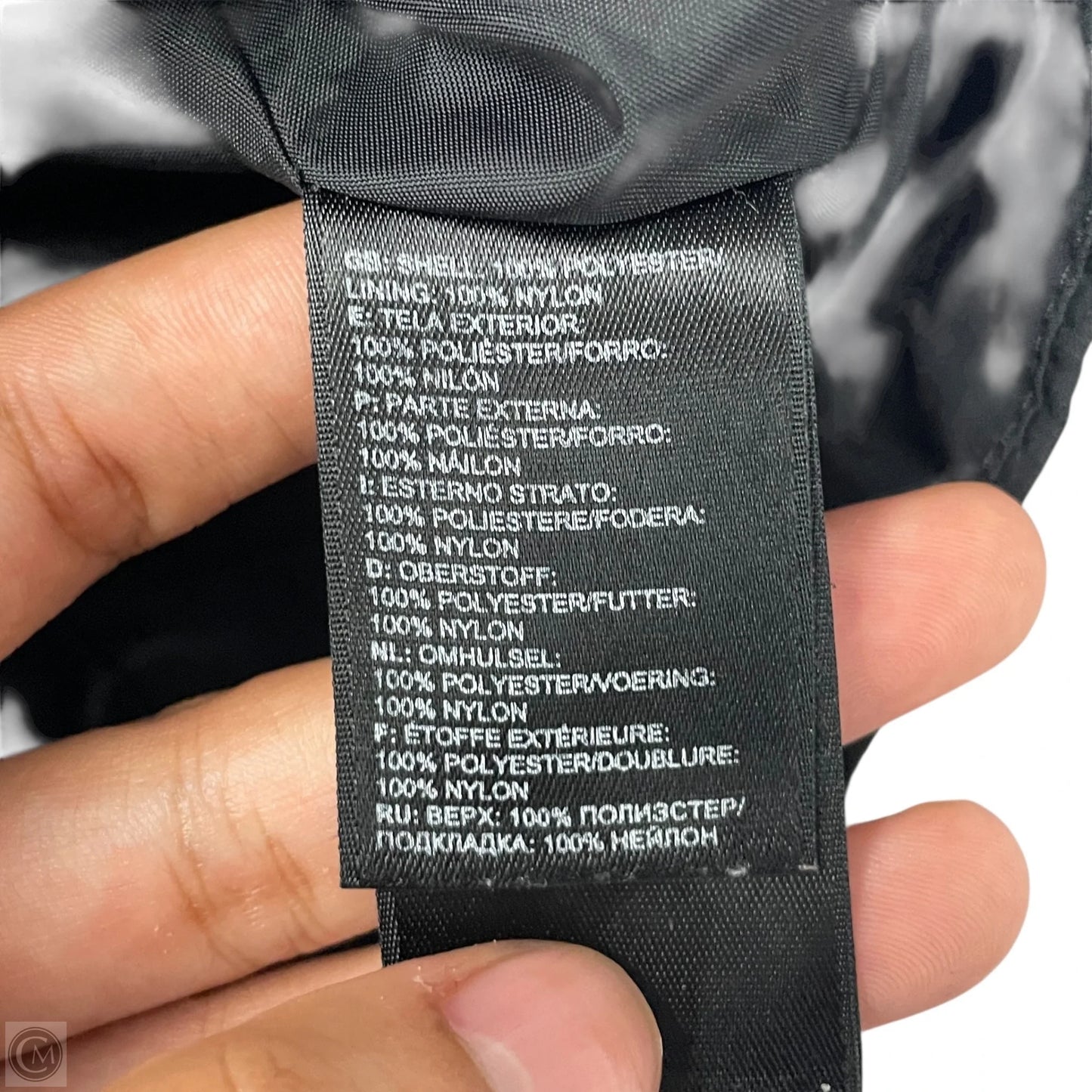 Jacket Windbreaker By The North Face In Black, Size: M
