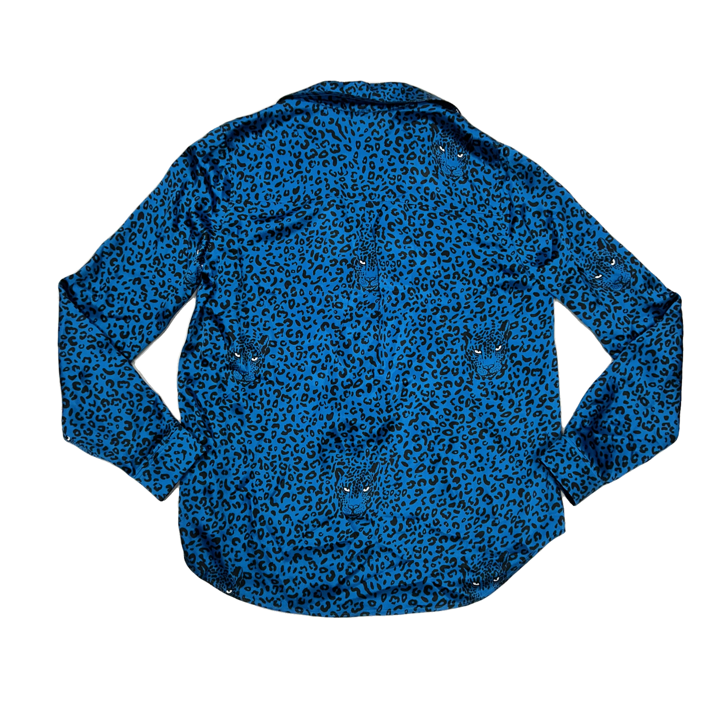 Top Long Sleeve By L Agence In Animal Print, Size: S