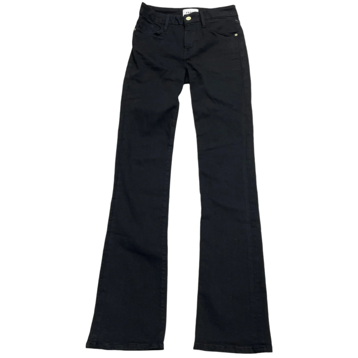 Jeans Boot Cut By Frame In Black, Size: 0