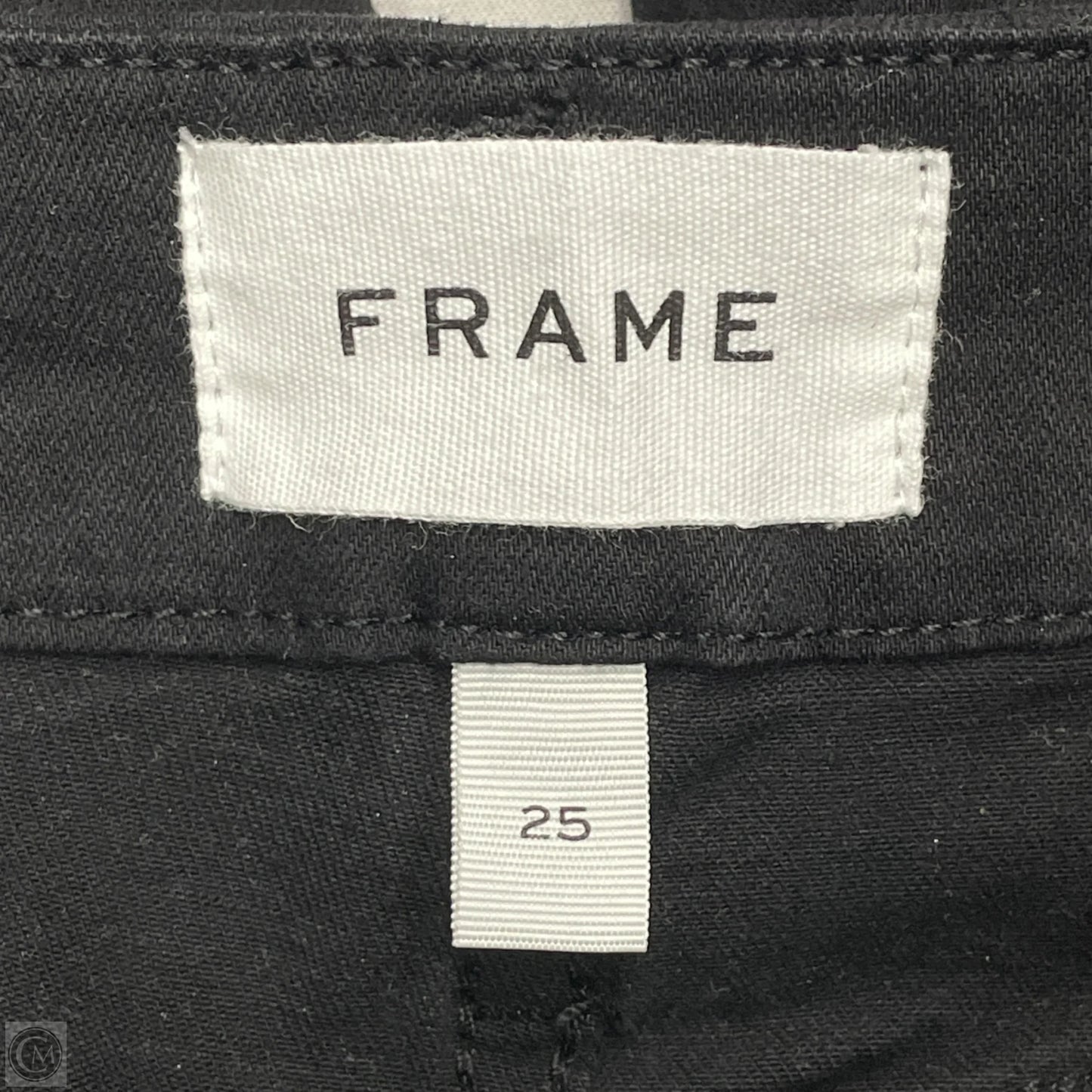 Jeans Boot Cut By Frame In Black, Size: 0