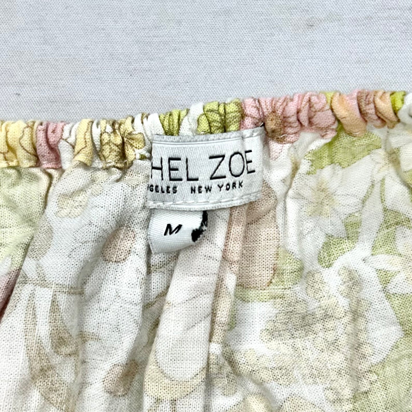 Top 3/4 Sleeve By Rachel Zoe In Floral Print, Size: M