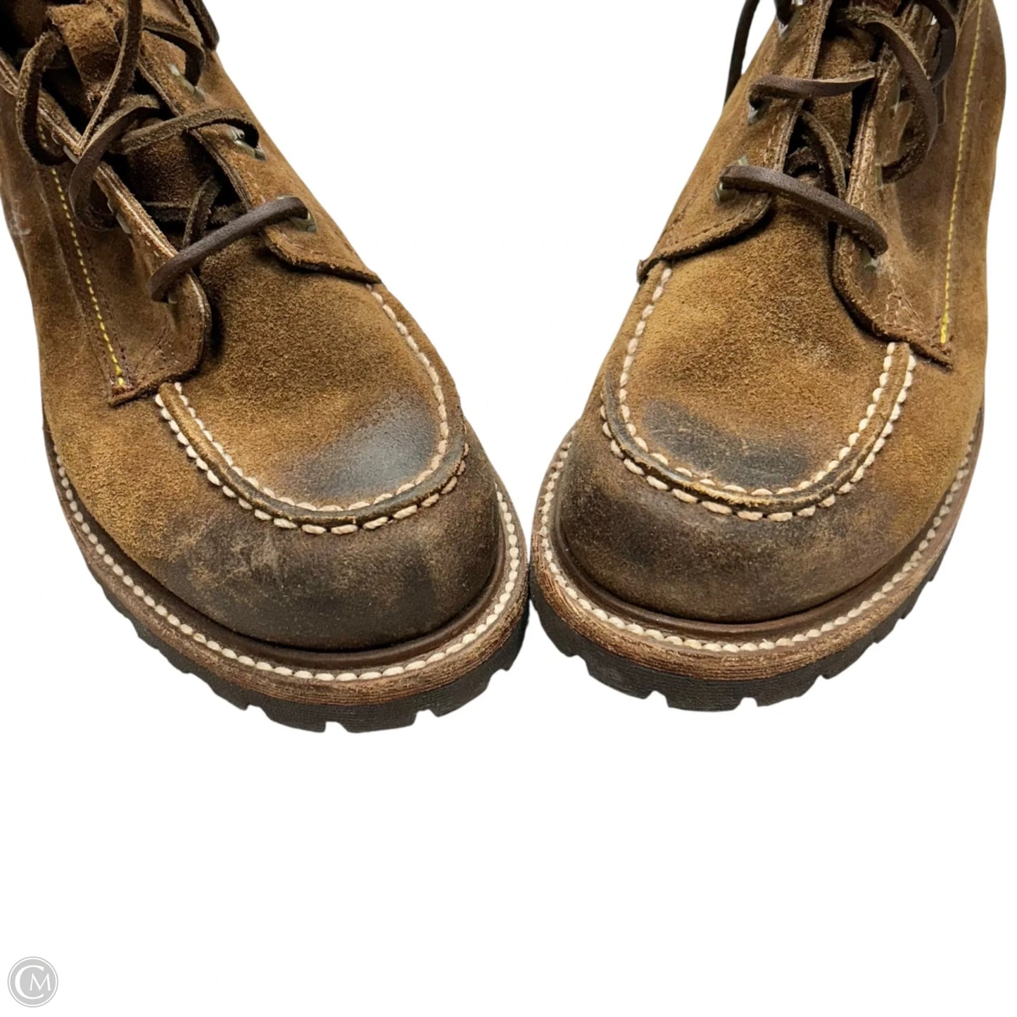Boots Designer By Frye In Brown, Size: 9