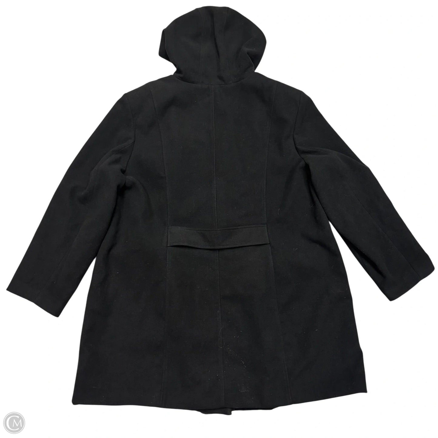 Coat Peacoat By Style And Co Collection Women In Black, Size: 3x