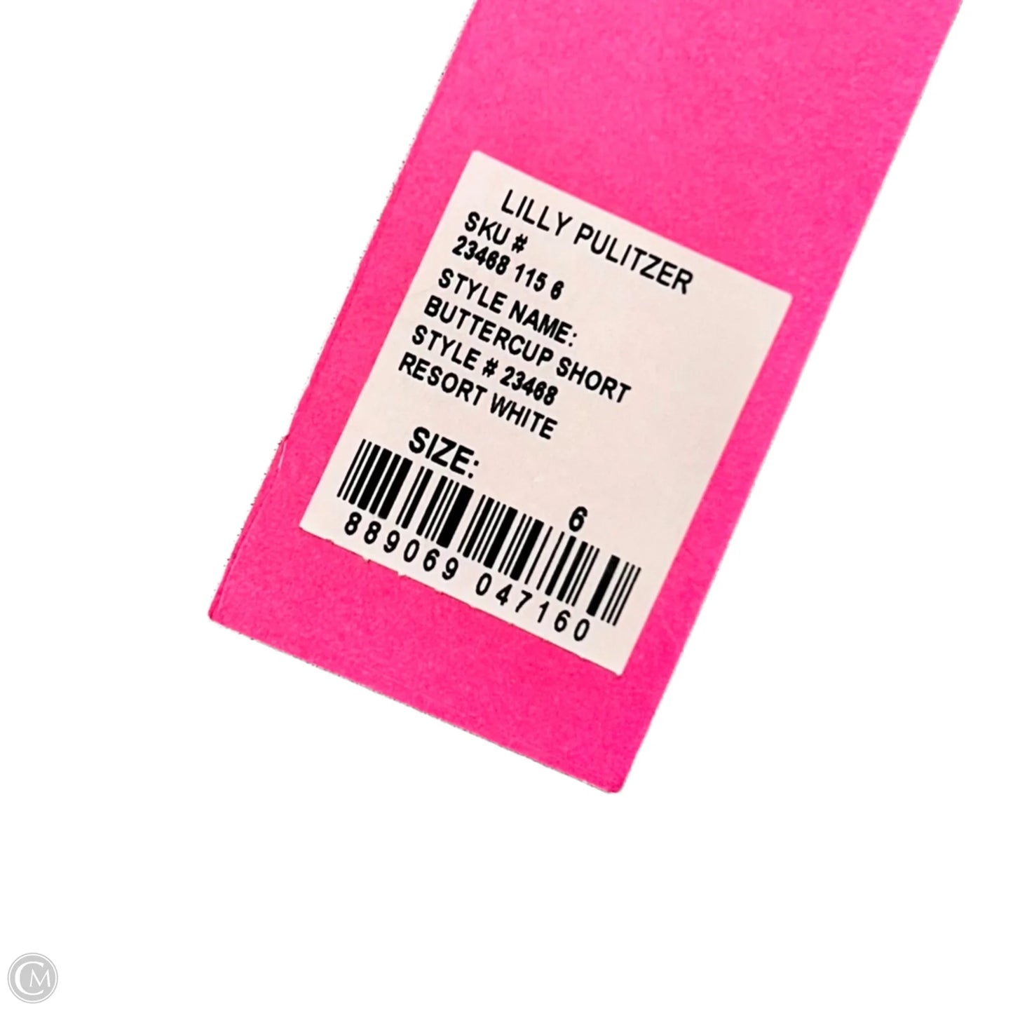 Shorts Designer By Lilly Pulitzer In White, Size: 6