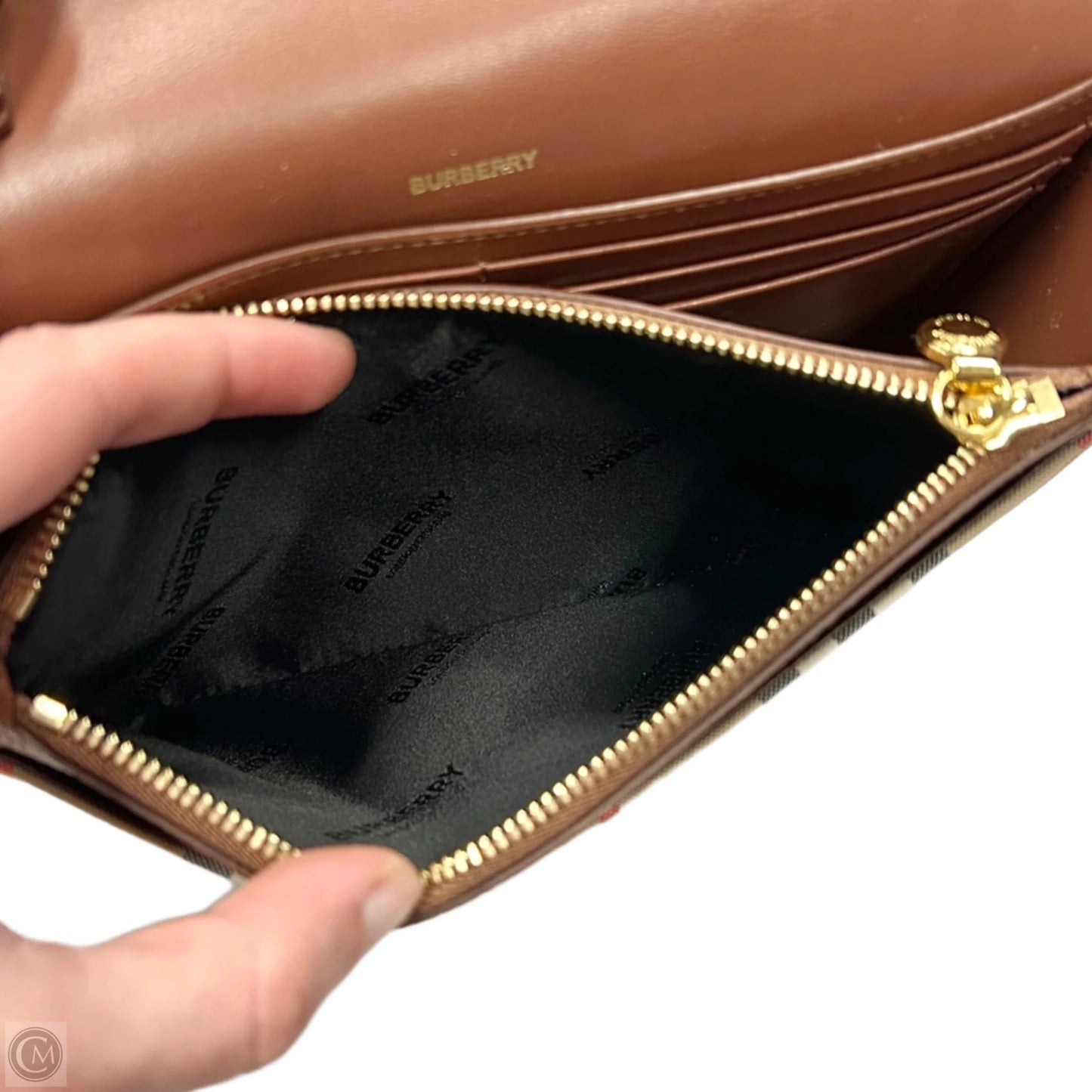 Crossbody Luxury Designer By Burberry, Size: Small
