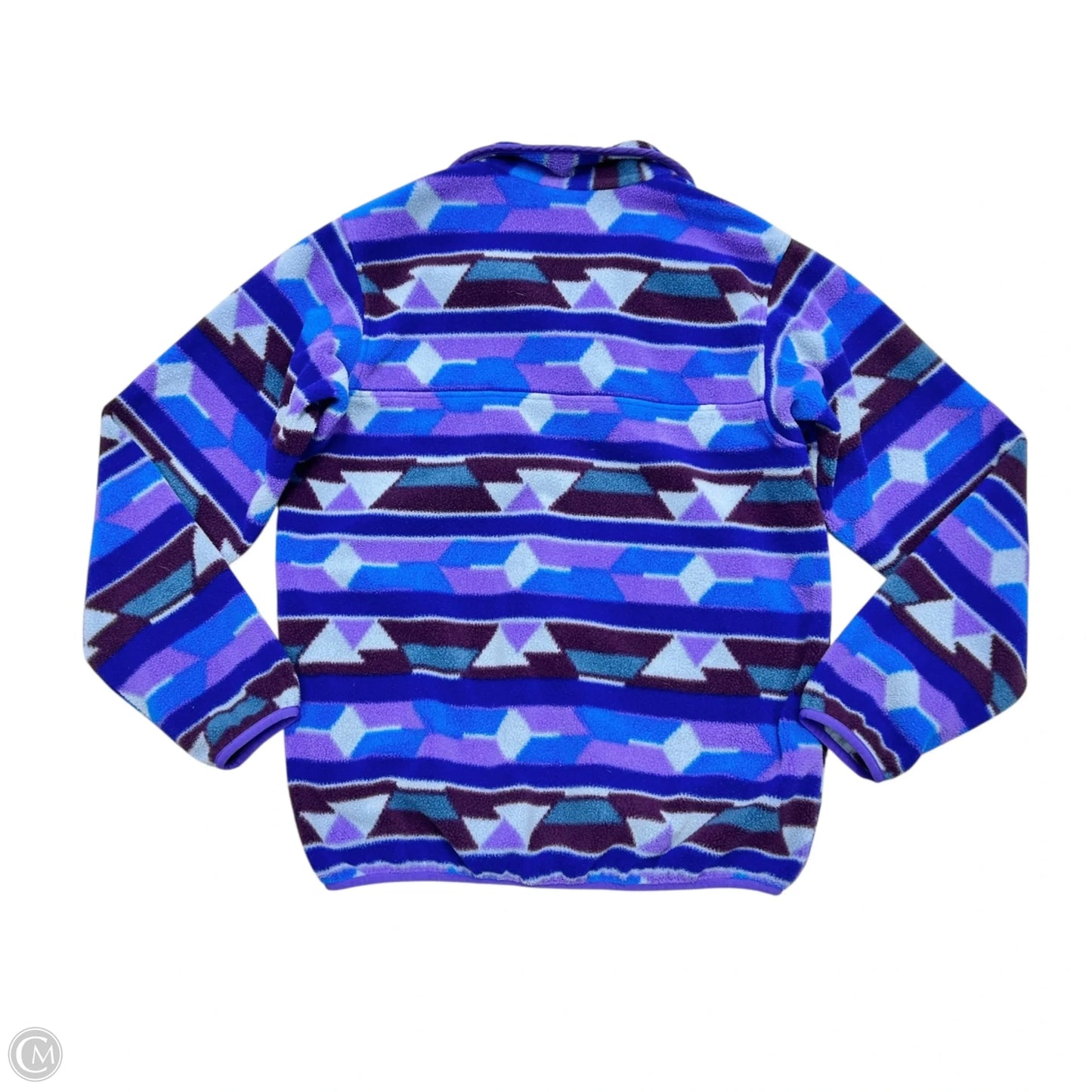 Athletic Fleece By Patagonia In Blue & Purple, Size: M