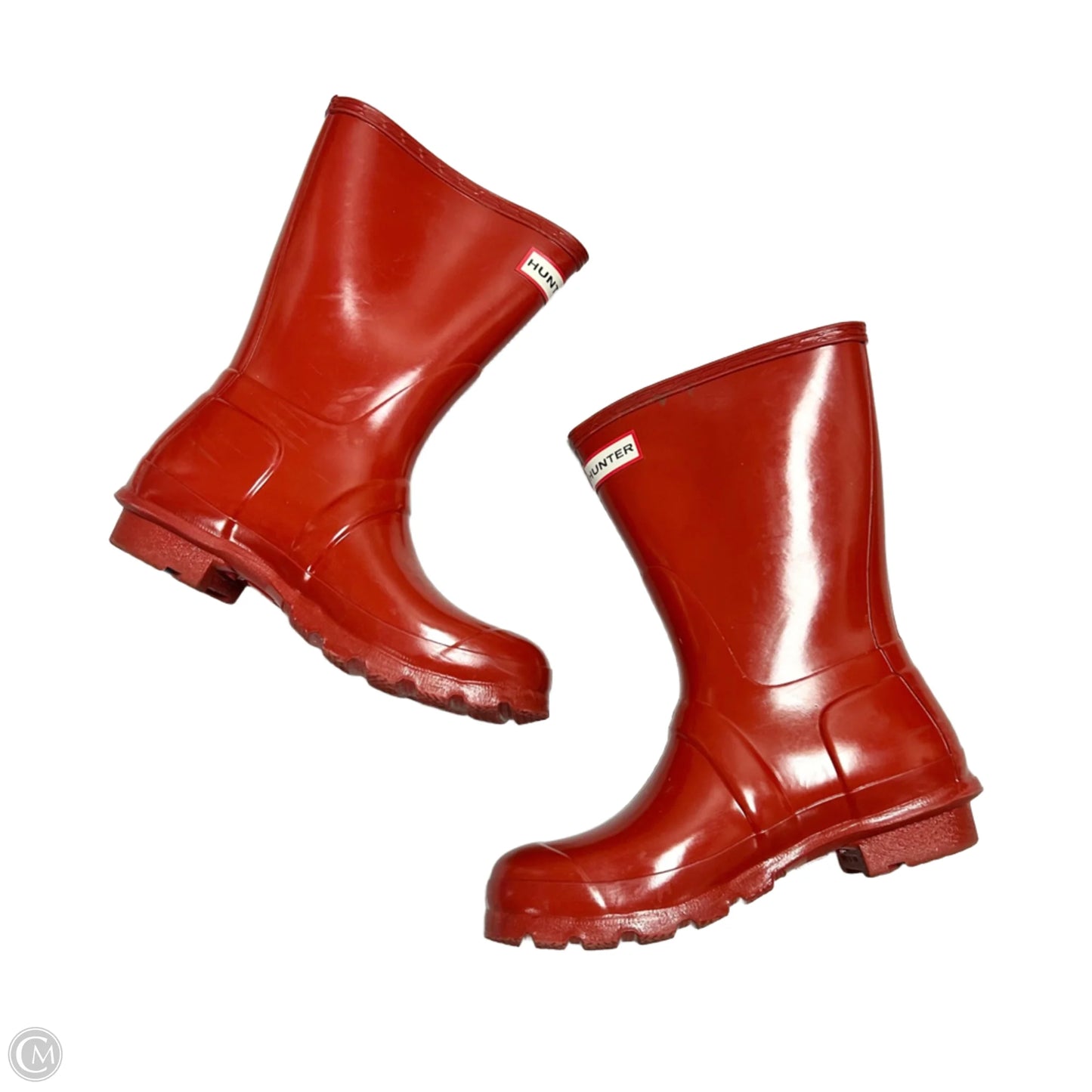 Boots Rain By Hunter In Red, Size: 6