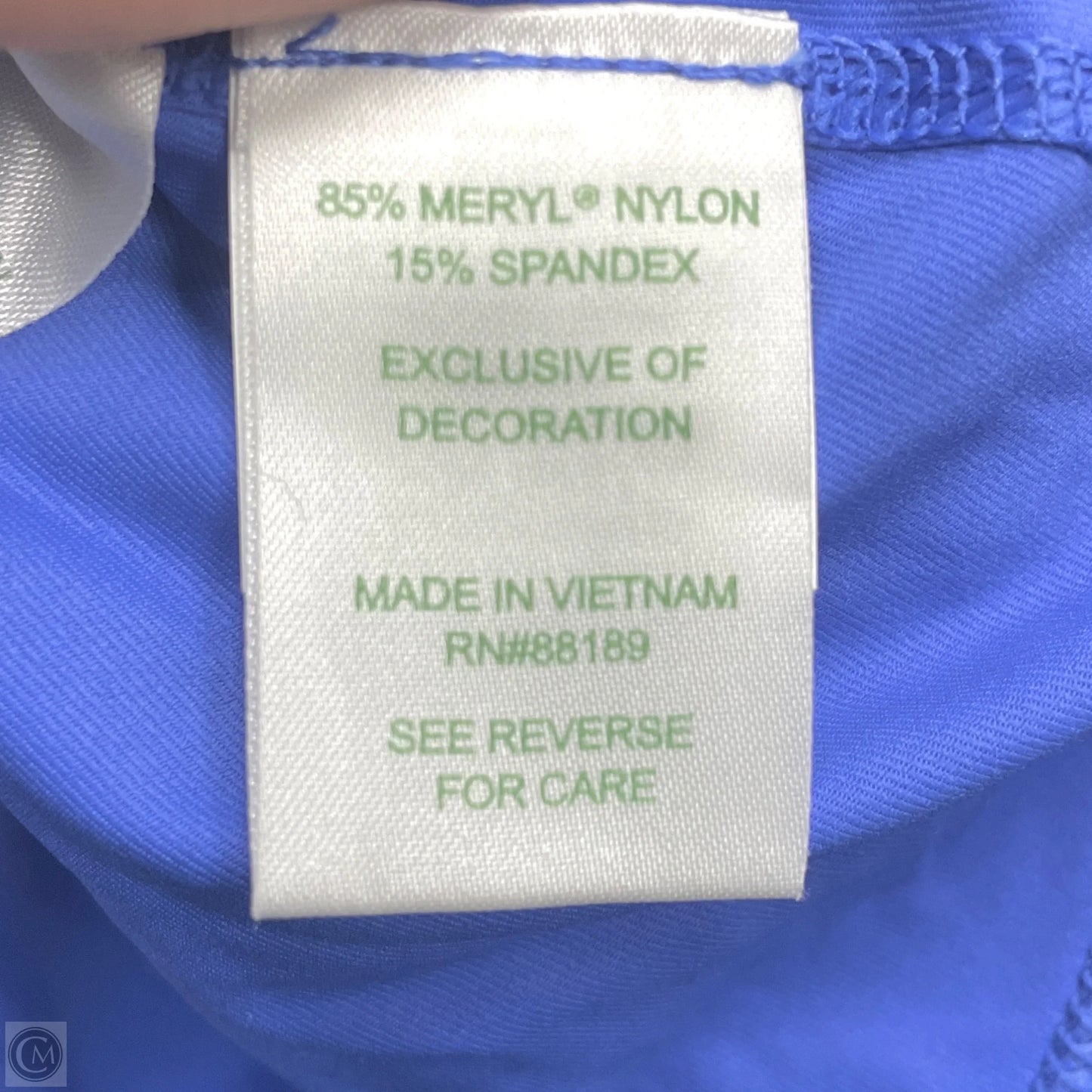 Top Long Sleeve Designer By Lilly Pulitzer In Blue, Size: S