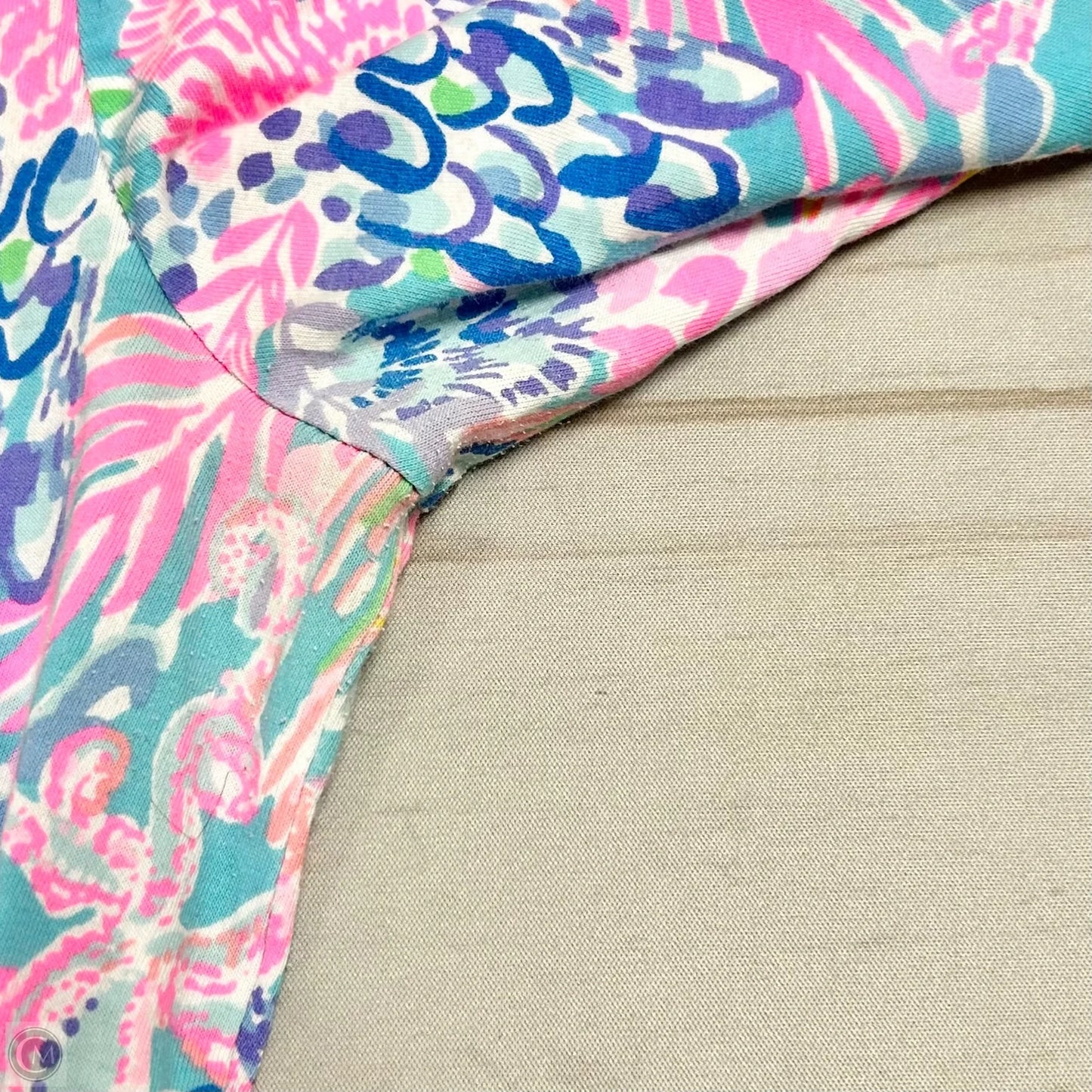 Dress Designer By Lilly Pulitzer In Blue & Pink, Size: L