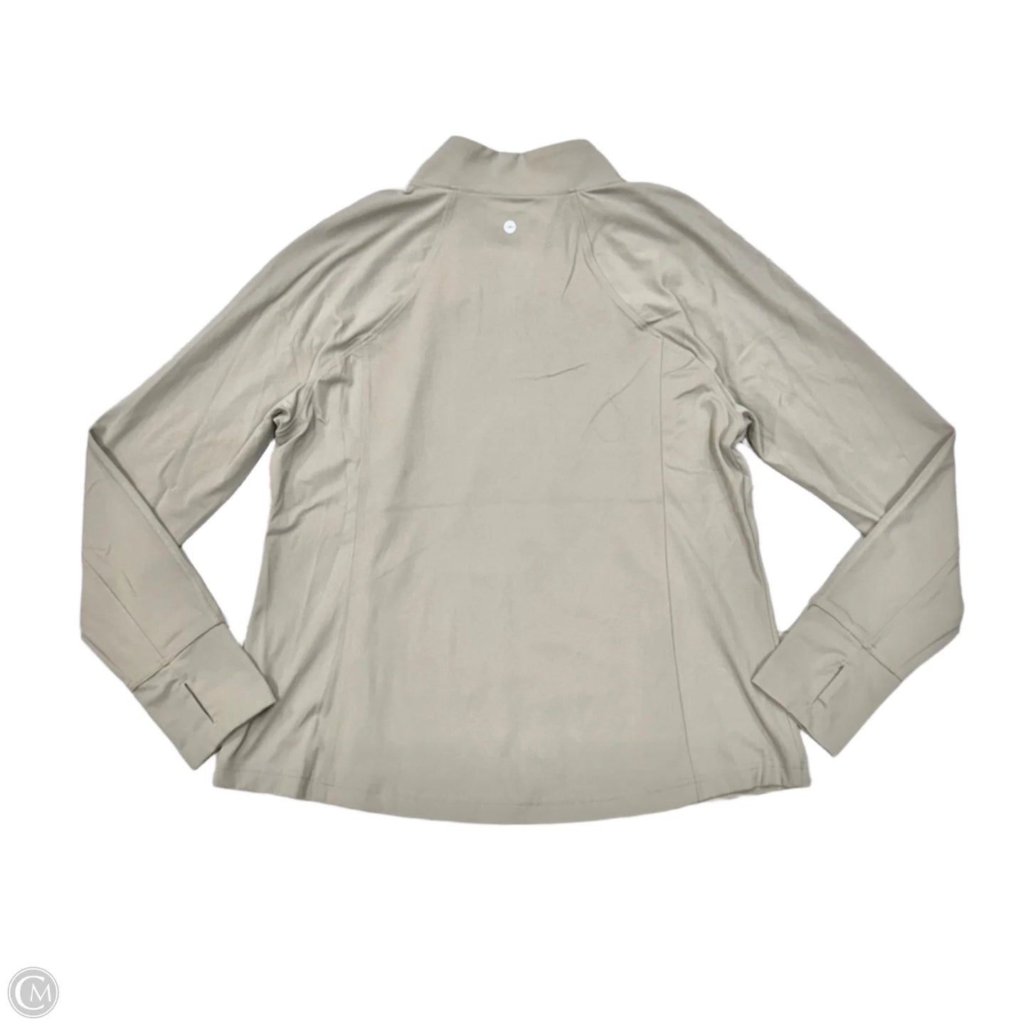Athletic Jacket By Avia In Taupe, Size: Xl
