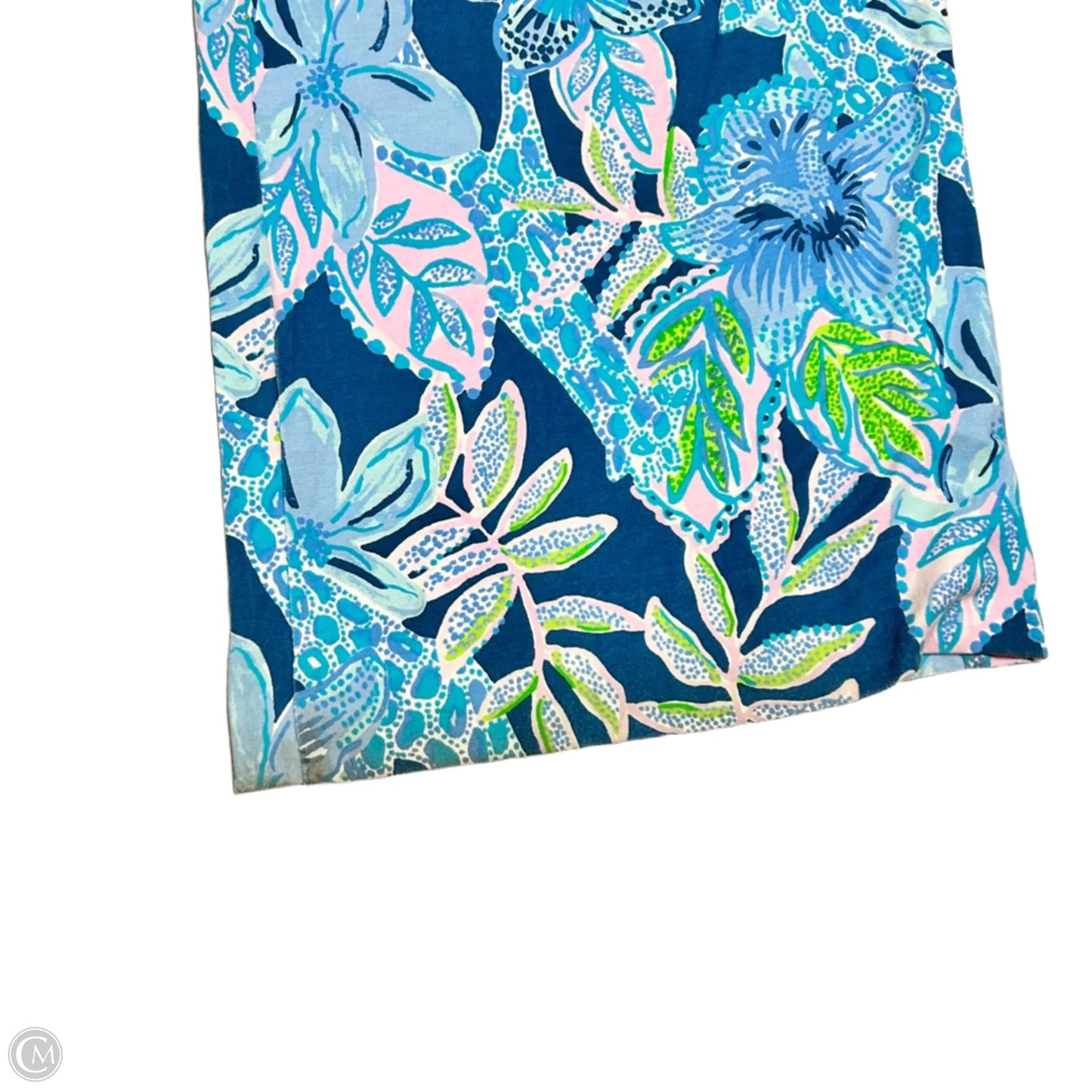 Pants Designer By Lilly Pulitzer In Blue & Green, Size: Xl