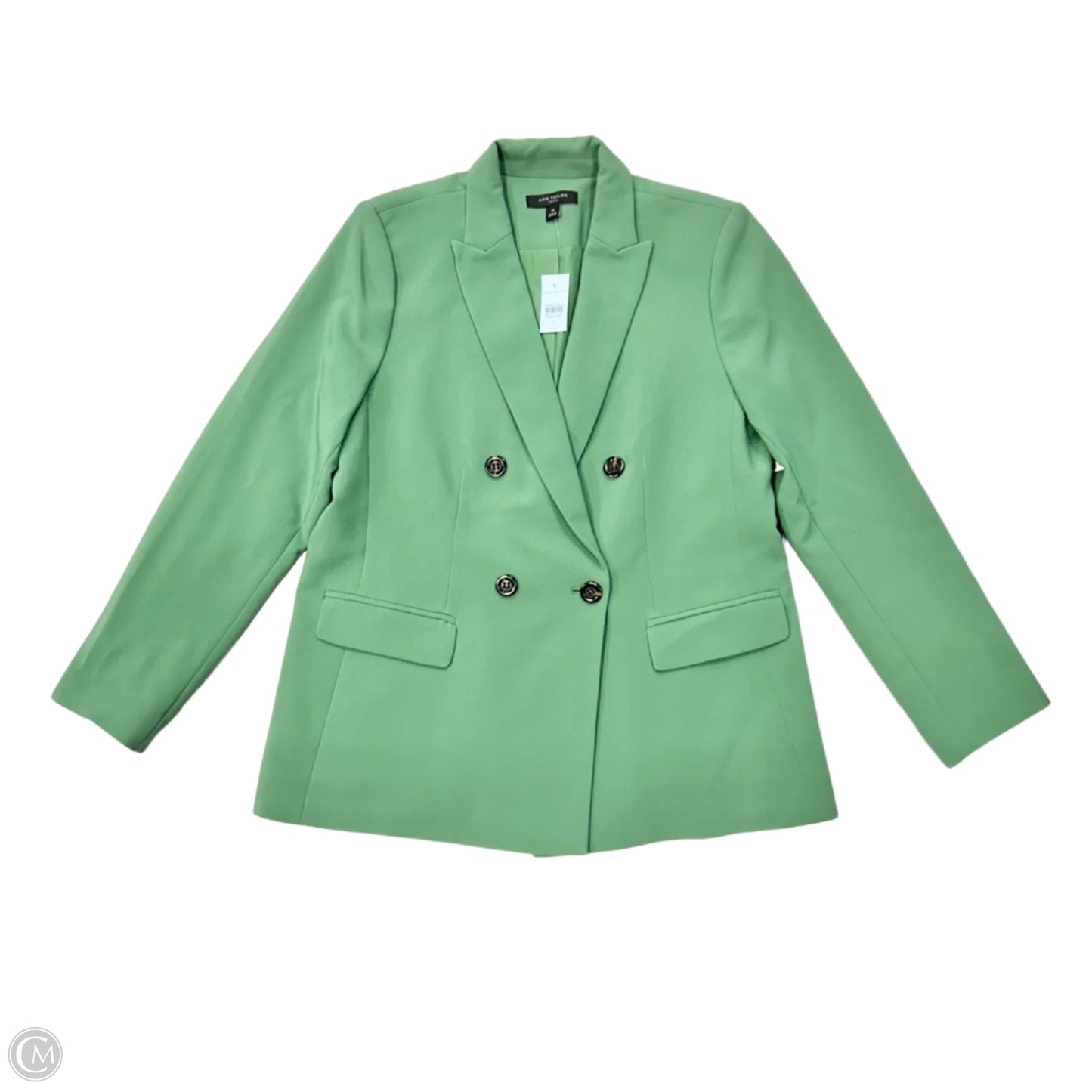 Blazer By Ann Taylor In Green, Size: Lp