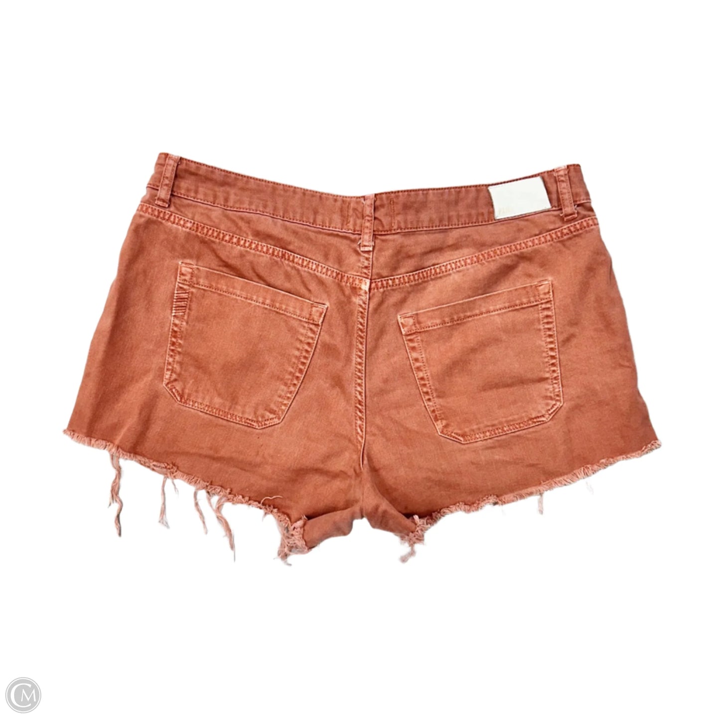 Shorts By Paige In Red Denim, Size: 14