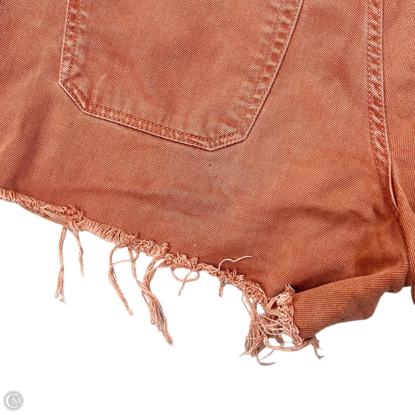 Shorts By Paige In Red Denim, Size: 14