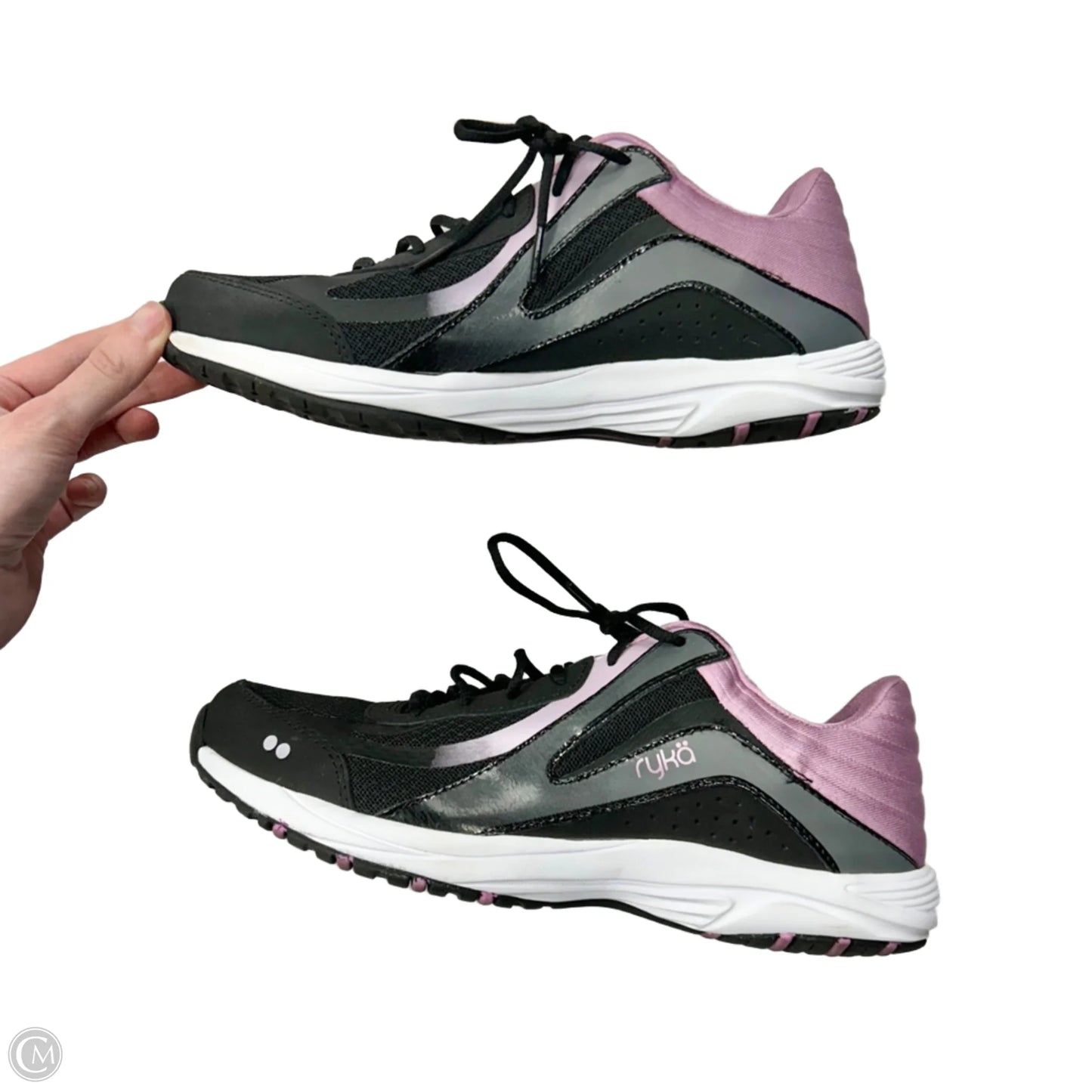 Shoes Athletic By Ryka In Black & Purple, Size: 8