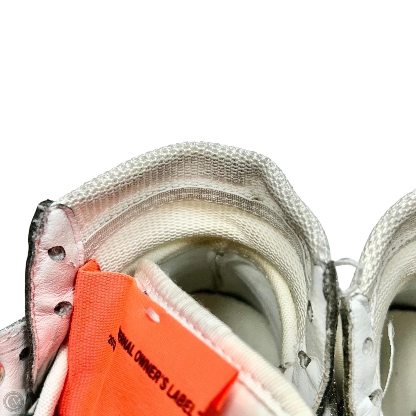 Shoes Luxury Designer By Off-white In Silver & White, Size: 8