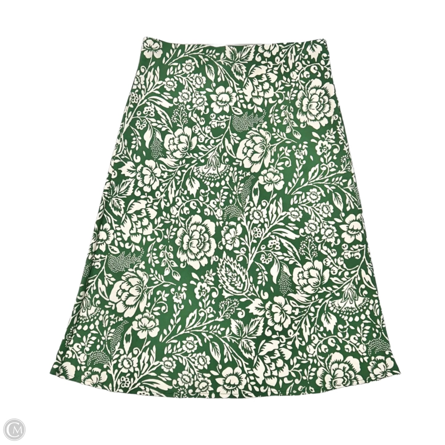 Skirt Midi By Rachel Zoe In Green & Tan, Size: 12